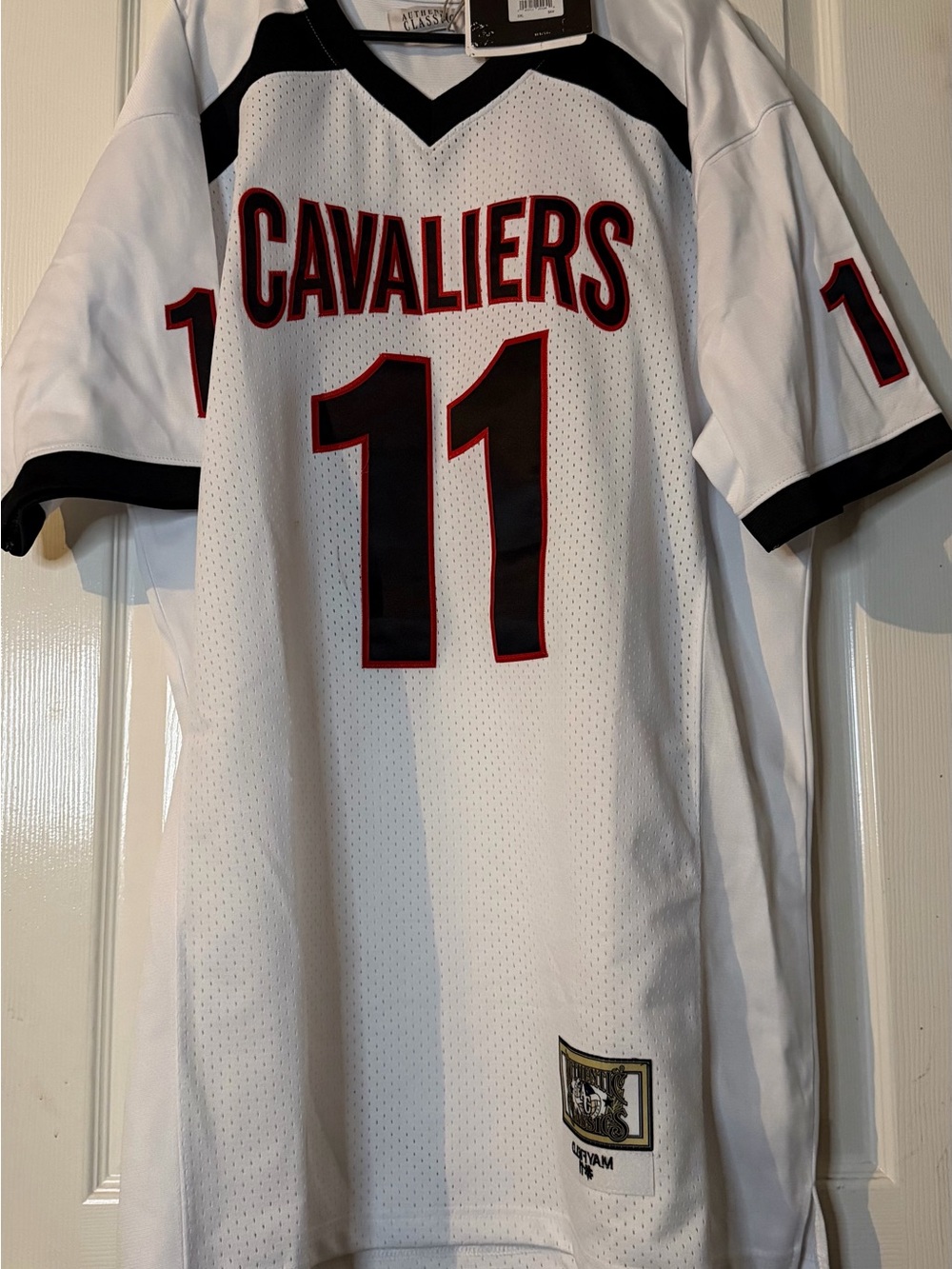 Baker Mayfield high school football Cavaliers #11 White Jersey